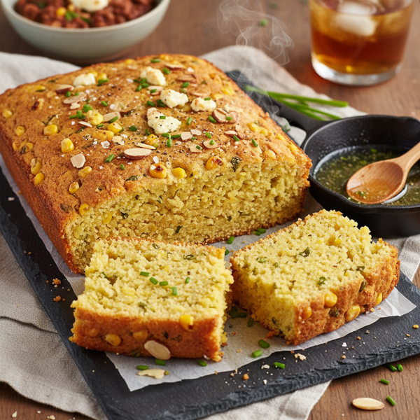 Savory Almond Flour Cornbread recipe