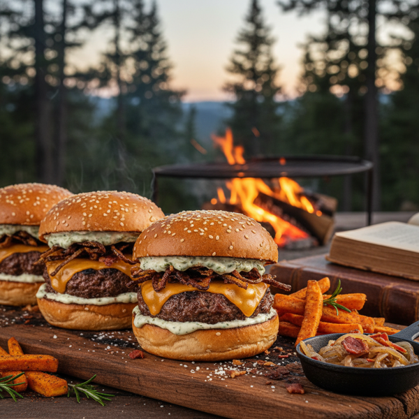 Savory Appalachian Campfire Burgers recipe