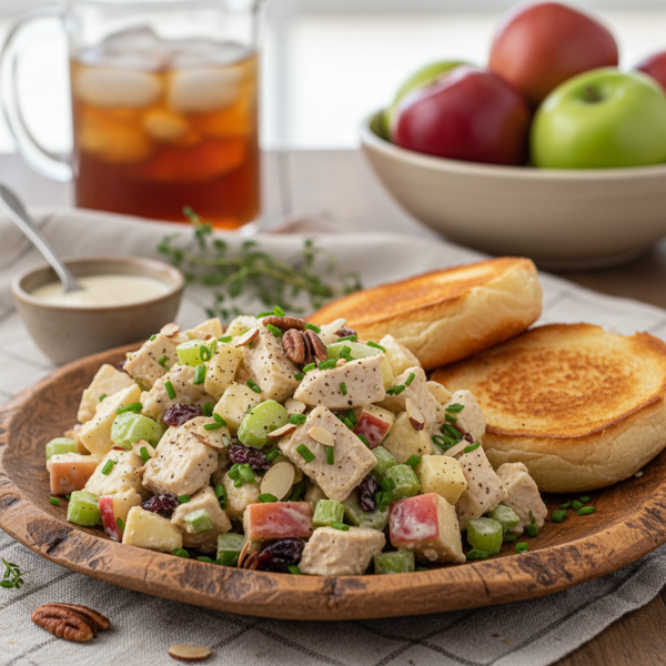 Savory Apple Chicken Salad Delight recipe