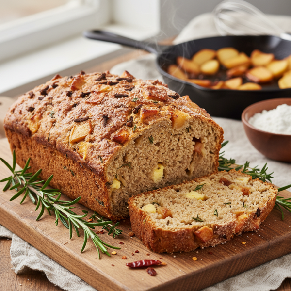 Savory Apple Spice Bread recipe
