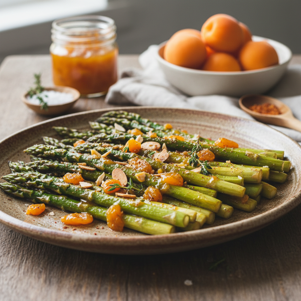 Savory Apricot-Glazed Asparagus Delight recipe