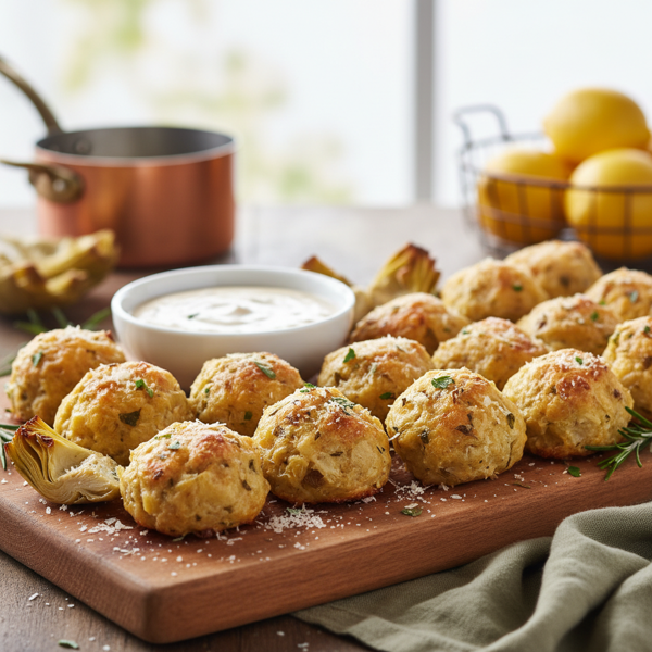 Savory Artichoke Parmesan Bites recipe