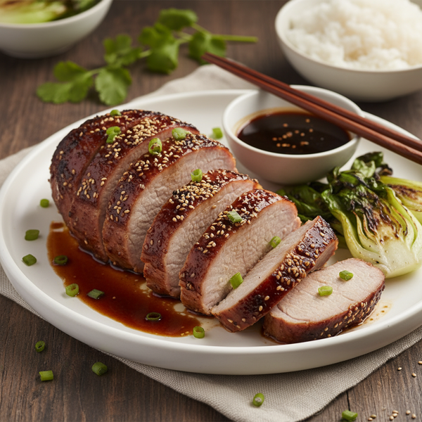 Savory Asian-Style Pork Tenderloin recipe