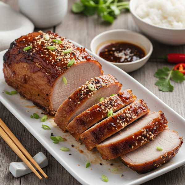 Savory Asian-Style Pork Tenderloin Marinade recipe
