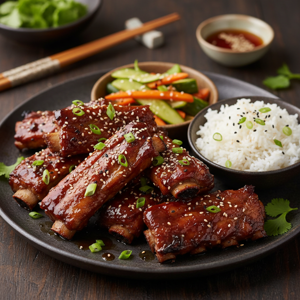 Savory Asian-Style Ribs recipe
