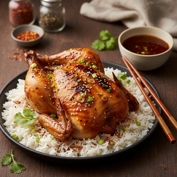 Savory Asian Glazed Chicken recipe