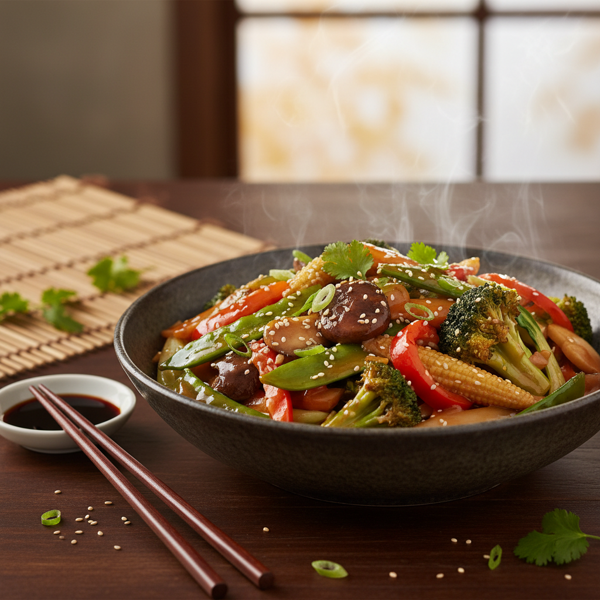 Savory Asian Vegetable Medley recipe