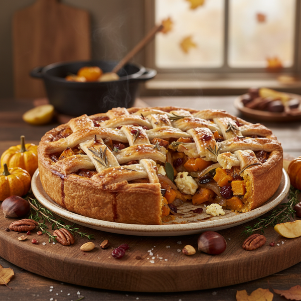 Savory Autumn Delight Pumpkin Pie recipe