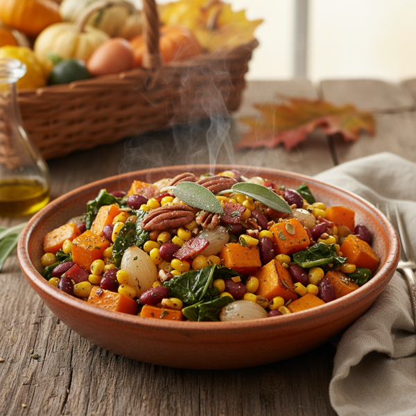 Savory Autumn Harvest Succotash recipe