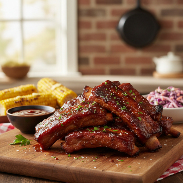 Savory BBQ Boneless Country-Style Ribs recipe