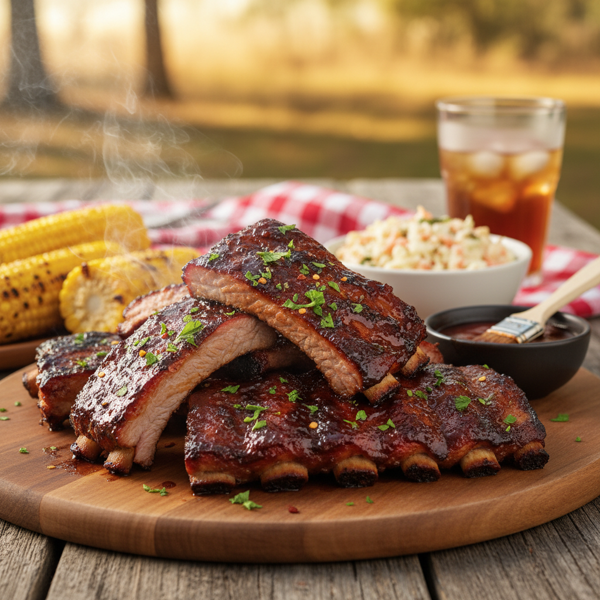 Savory BBQ Country-Style Pork Ribs recipe