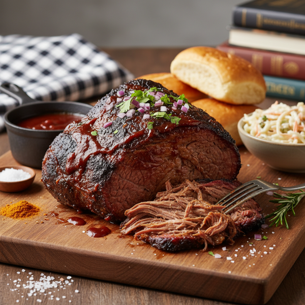 Savory BBQ Slow-Cooked Chuck Roast recipe