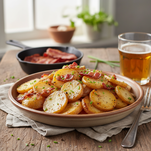 Savory Bacon-Infused German Potato Salad recipe