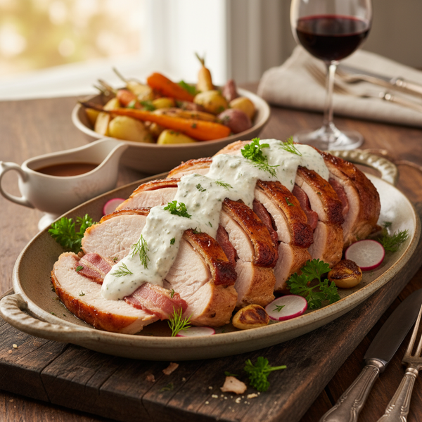 Savory Bacon & Horseradish Turkey Delight recipe
