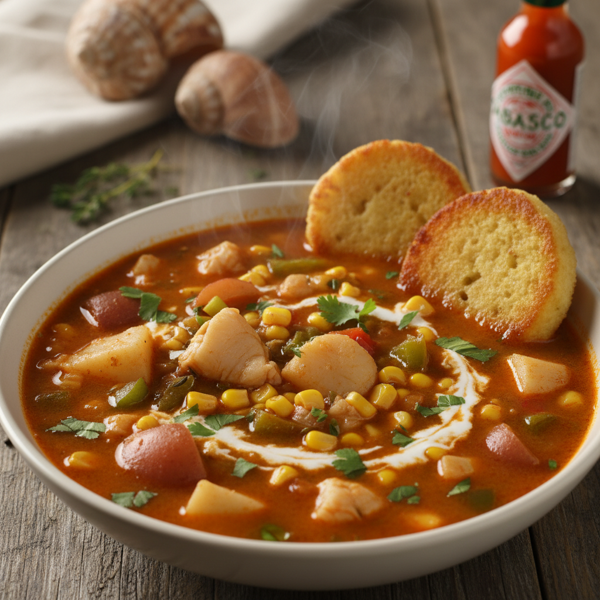 Savory Bahamian Conch Chowder recipe