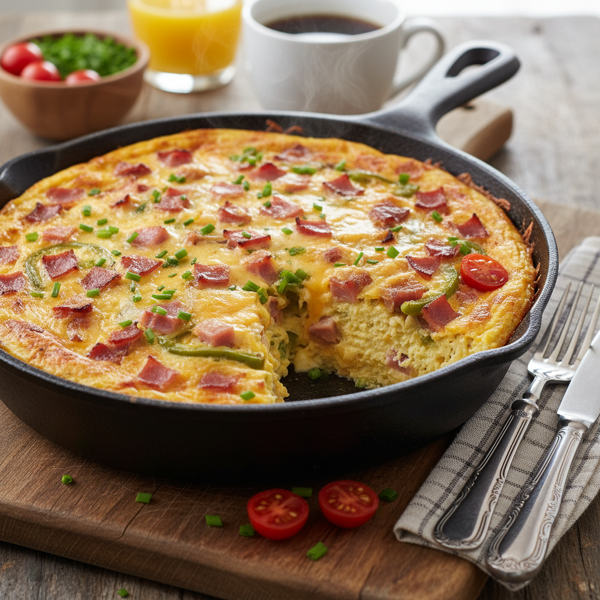 Savory Baked Denver Omelet Delight recipe