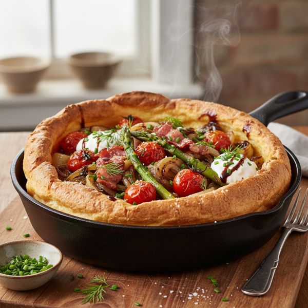 Savory Baked German Pancake Delight recipe