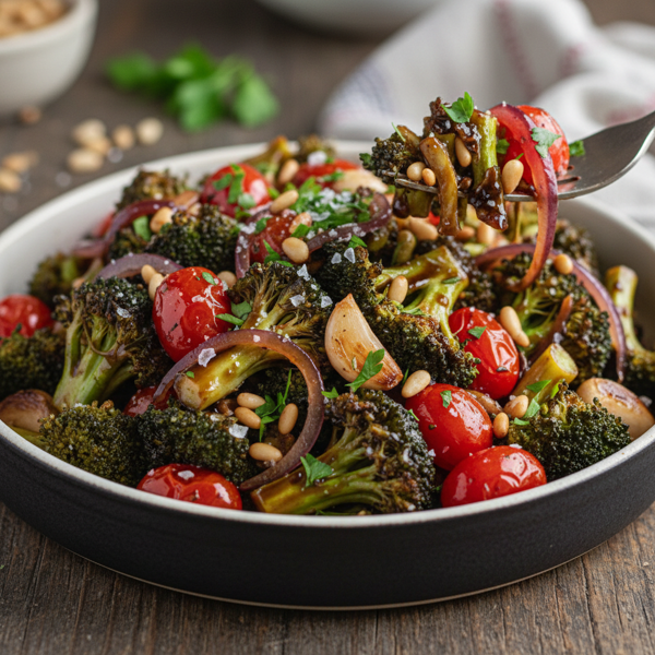 Savory Balsamic Broccoli Medley recipe