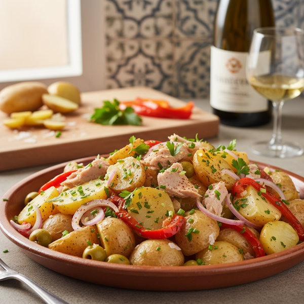 Savory Basque-Style Potato Salad recipe