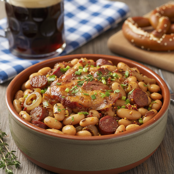 Savory Bavarian Baked Beans recipe