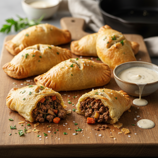 Savory Beef Hand Pies recipe