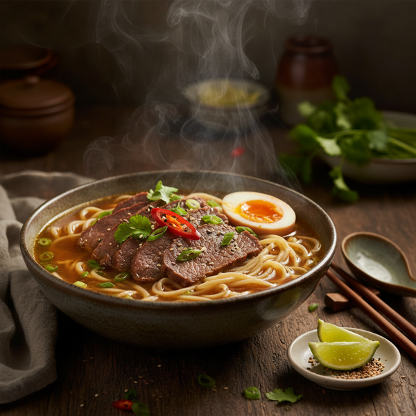 Savory Beef Noodle Broth recipe