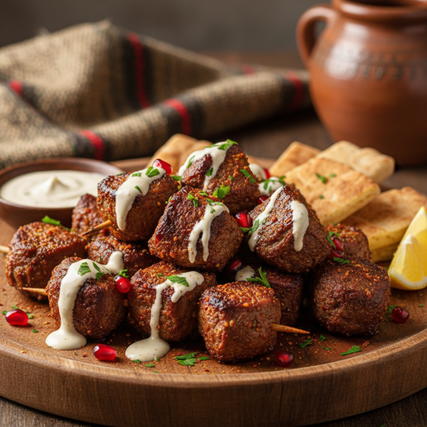 Savory Beef Shawarma Bites recipe