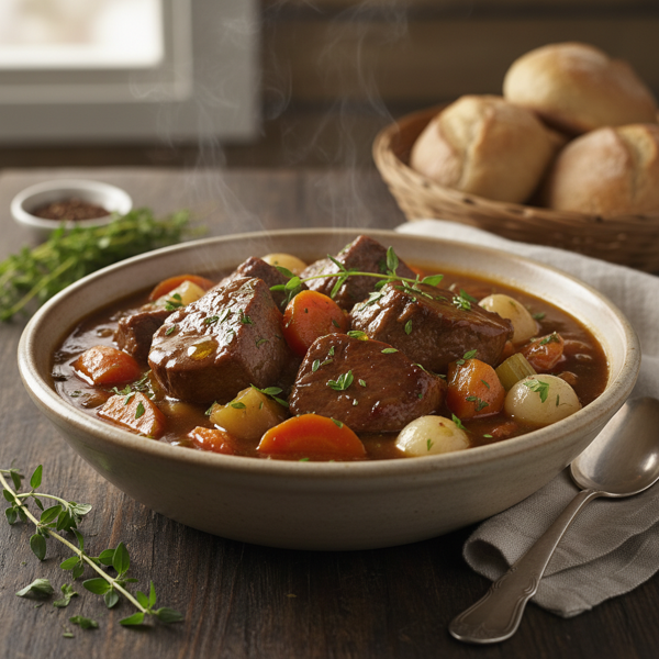 Savory Beef Tenderloin Vegetable Stew recipe