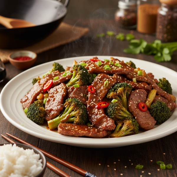 Savory Beef & Broccoli Stir-Fry Delight recipe