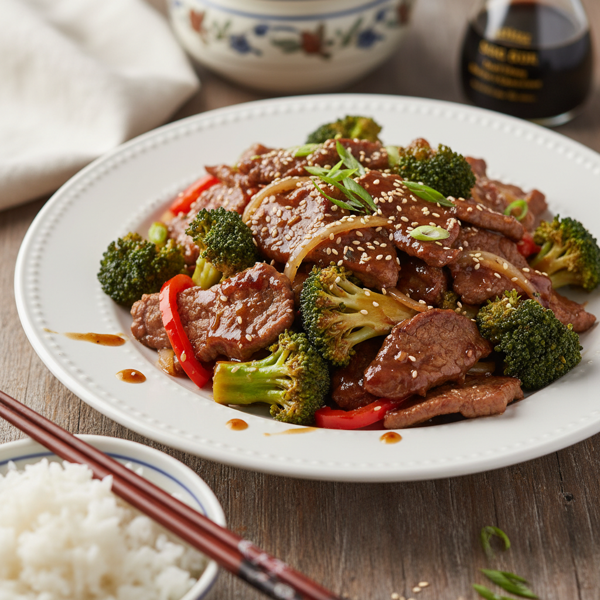 Savory Beef and Broccoli Stir-Fry Delight recipe
