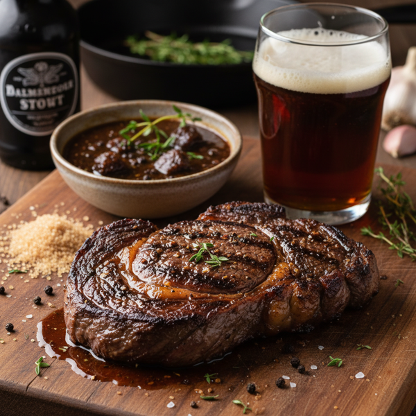 Savory Beer & Brown Sugar Marinade for Steak recipe