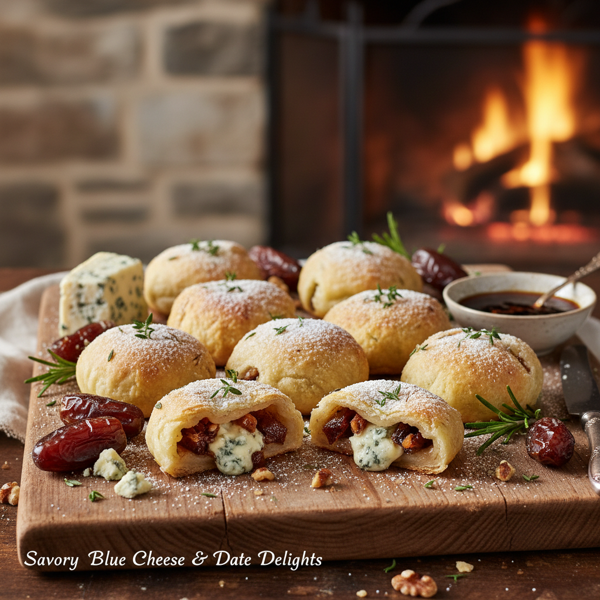 Savory Blue Cheese & Date Delights recipe