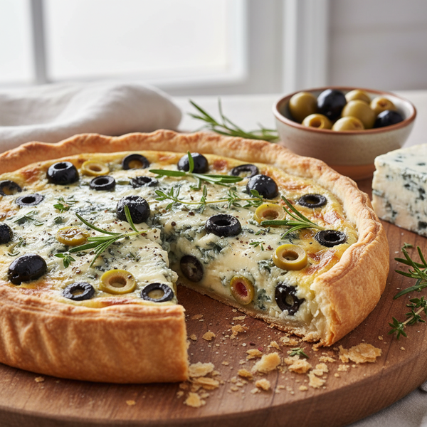 Savory Blue Cheese & Olive Delight recipe