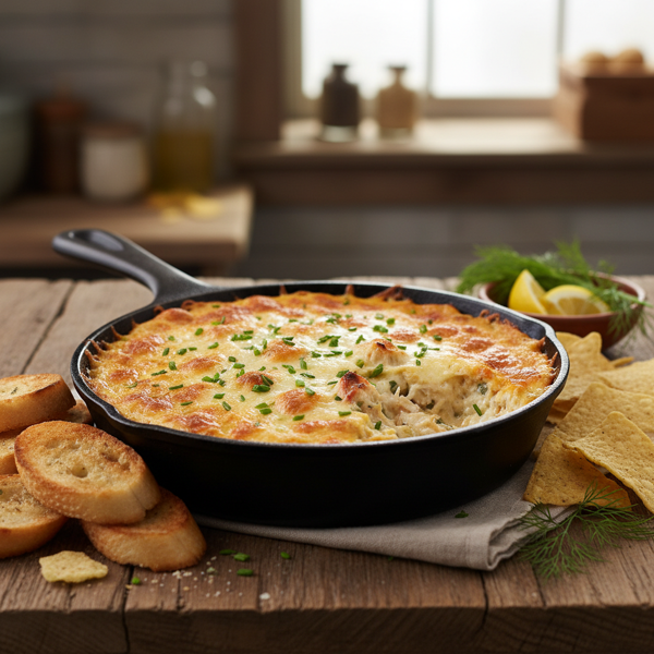 Savory Blue Crab Dip Delight recipe