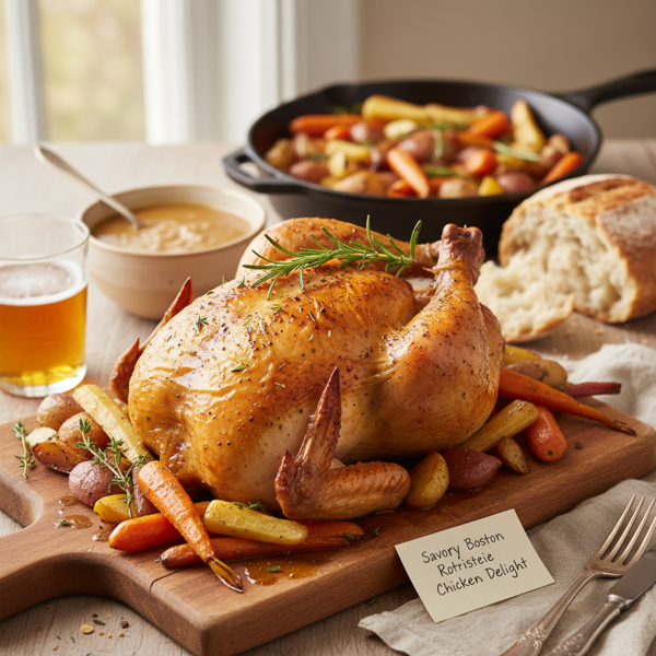 Savory Boston Rotisserie Chicken Delight recipe