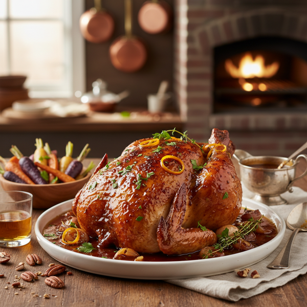 Savory Bourbon-Glazed Chicken Sauce recipe