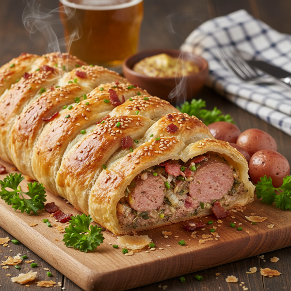 Savory Braunschweiger Delight recipe