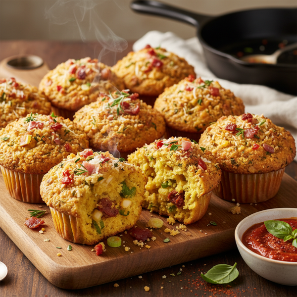 Savory Breadcrumb Muffins with Flavor Boost recipe