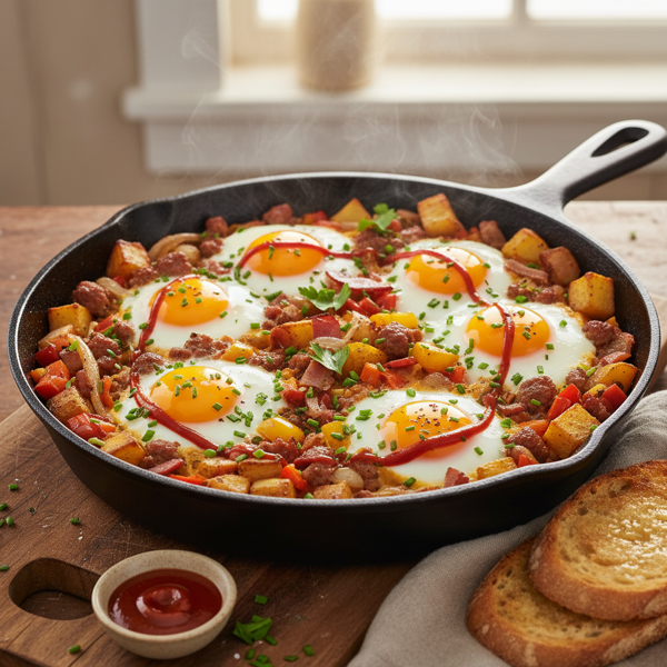 Savory Breakfast Skillet recipe