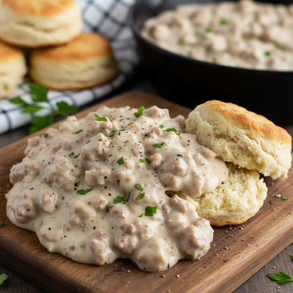 Savory Bulk Country Sausage Gravy recipe