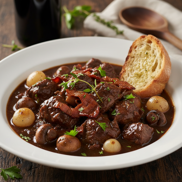 Savory Burgundy Beef Sauce recipe