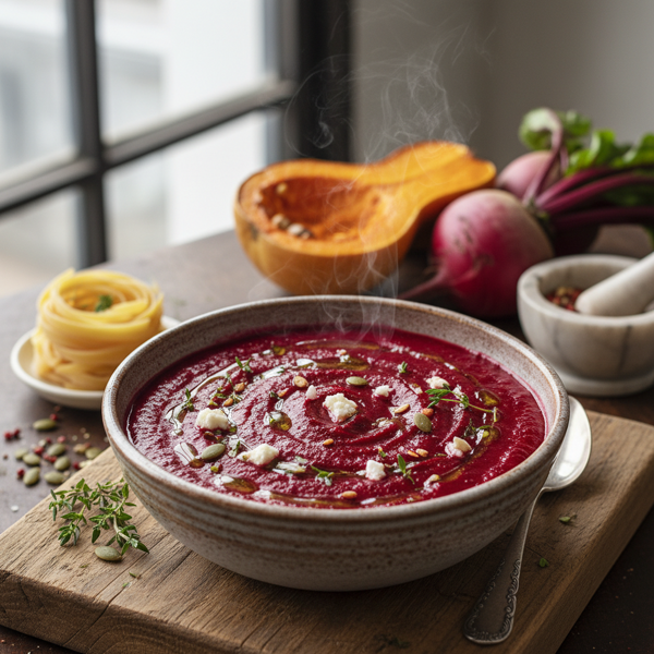 Savory Butternut Beet Sauce recipe