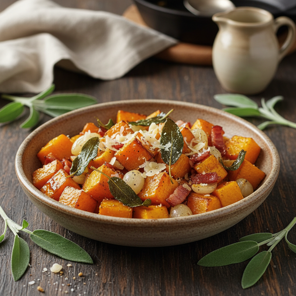 Savory Butternut Squash Sage Delight recipe