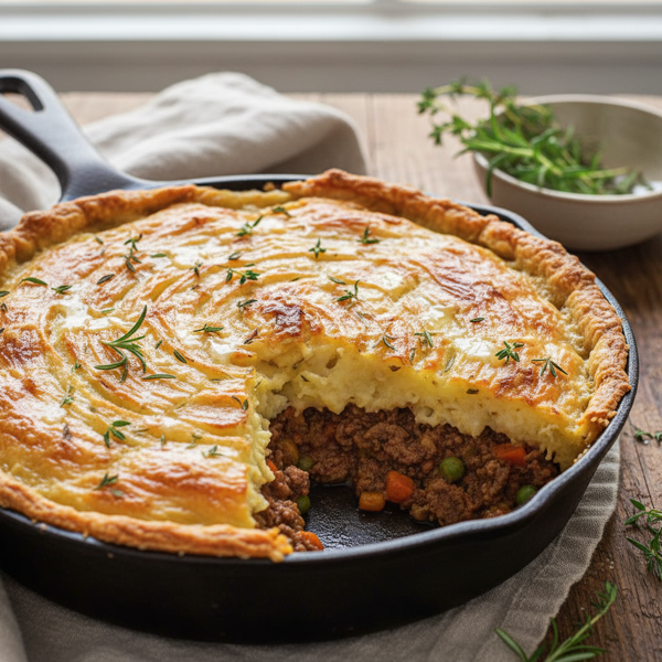 Savory Buttery Beef Shepherd's Pie recipe