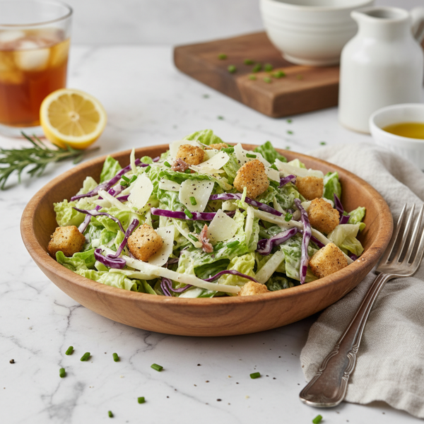 Savory Caesar Slaw Delight recipe