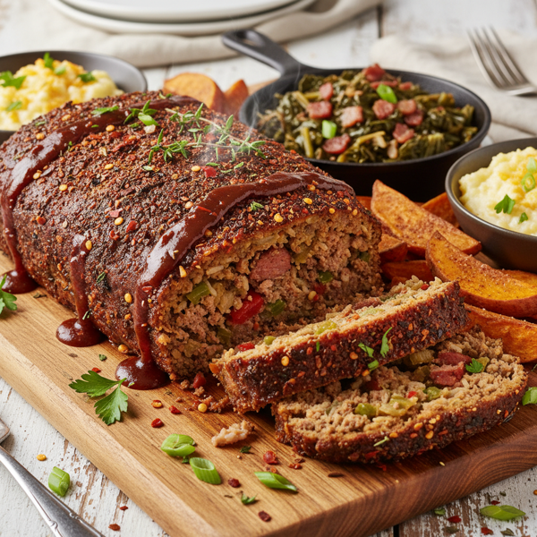 Savory Cajun-Style Market Meatloaf recipe
