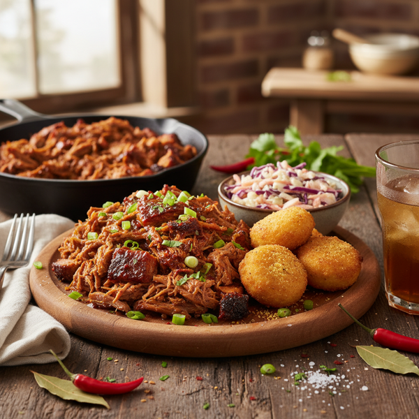 Savory Cajun Pulled Pork Delight recipe