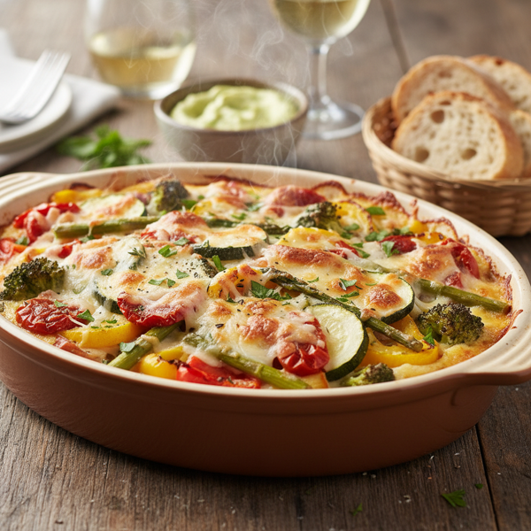 Savory California Veggie Bake recipe