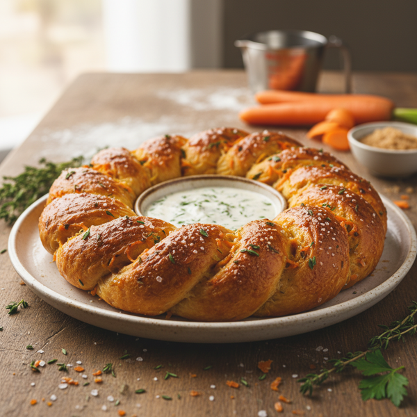 Savory Carrot and Brown Sugar Ring recipe