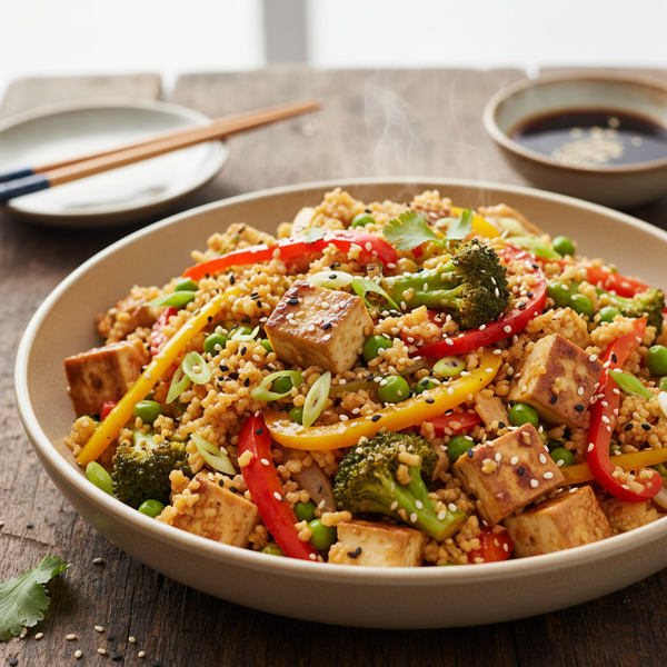 Savory Cauliflower Rice Stir-Fry recipe